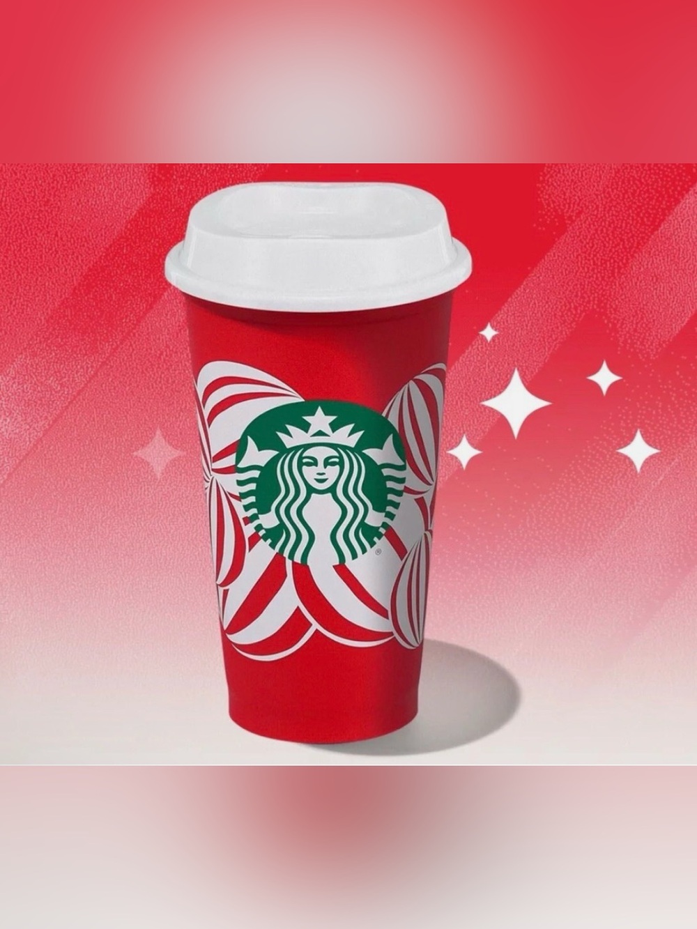 Starbucks 2024 Limited Edition Holiday Reusable Collectible Cup NWOT